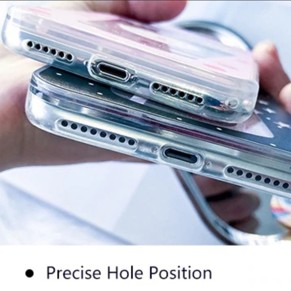 Unicorn Liquid Glitter iPhone Case XR - Picture 5 of 6